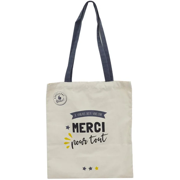 Sac Coton Merci Maîtresse