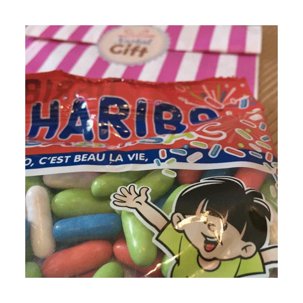 Sachet bonbon Carensac au réglisse de Haribo