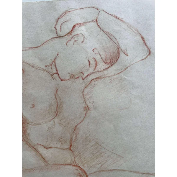 Sanguine signée Charles Despiau (XXème)