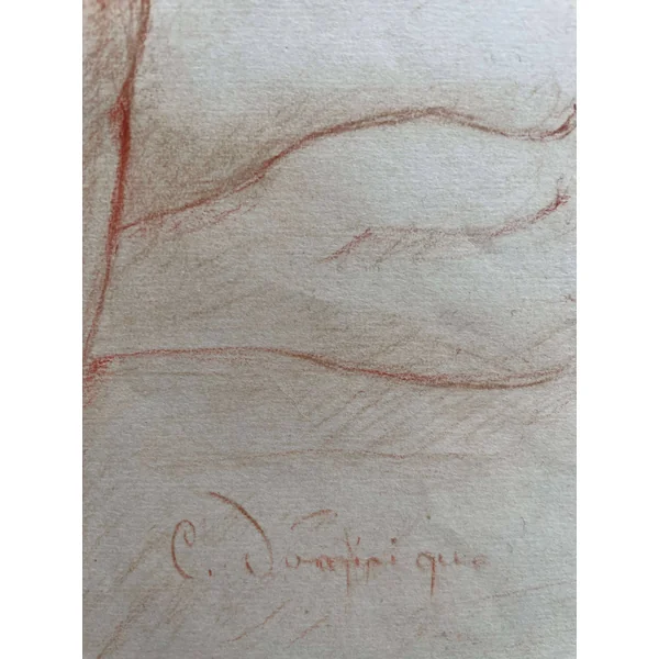 Sanguine signée Charles Despiau (XXème)