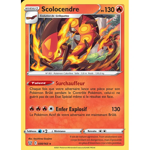 Scolocendre 030/163