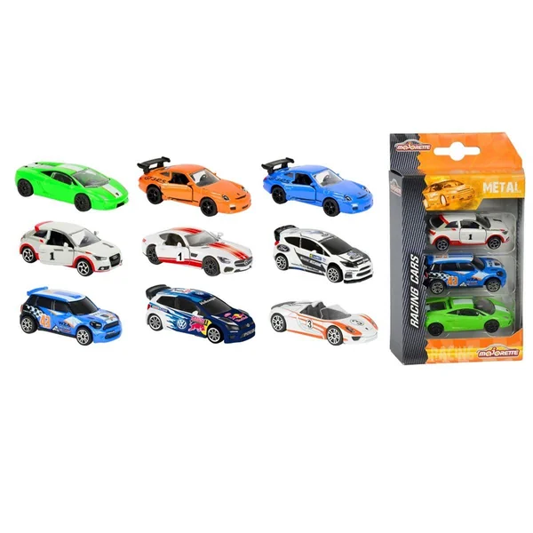 Set de 3 Voitures Majorette Premium Racing