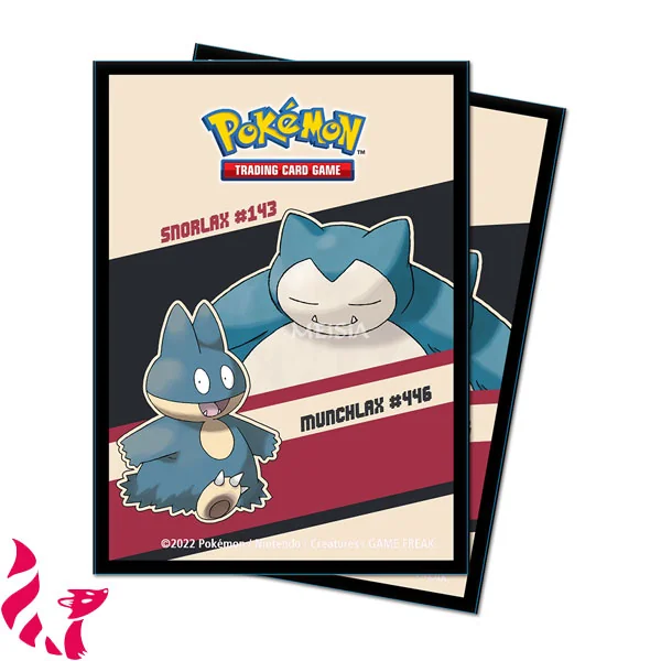 Sleeves #15952 - Pokémon "Snorlax & Munchlax" (65)