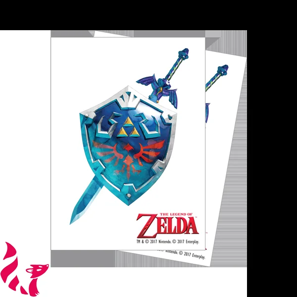 Sleeves #85210 - The Legend of Zelda "Sword and Shield" (65)