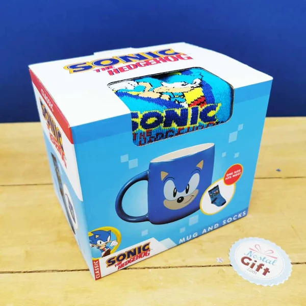 Sonic classique - Sonic Mug et Chaussettes