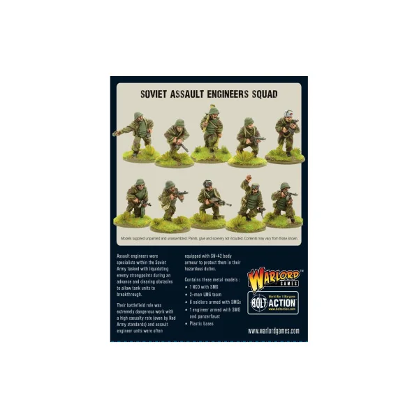 Soviet Assault Engineers Squad - Bolt Action