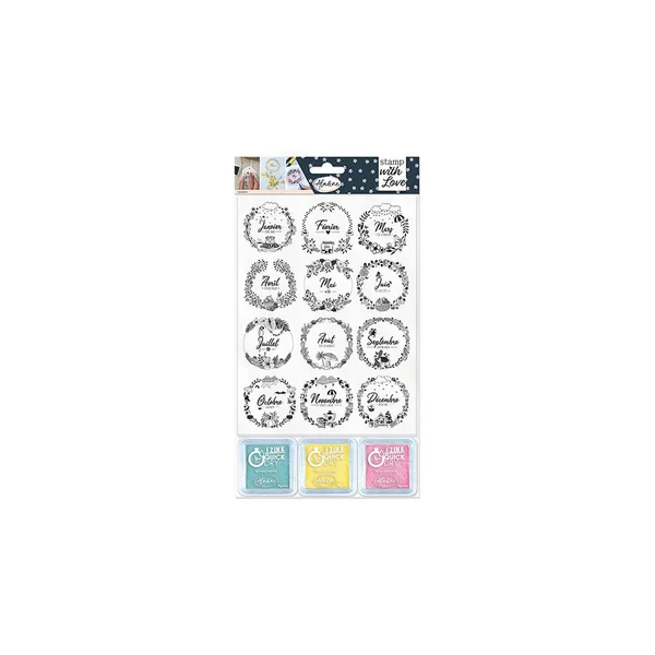 Stamp With Love Couronnes - Mois