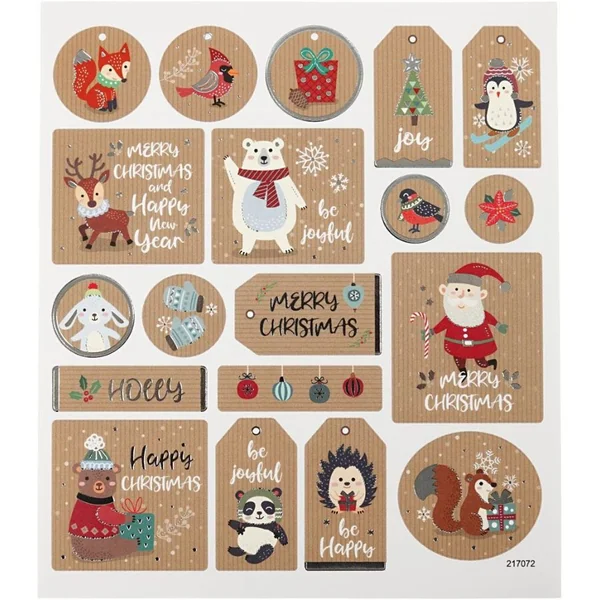Stickers Noël Merry-Christmas