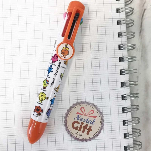 Stylo 8 couleurs Monsieur Madame