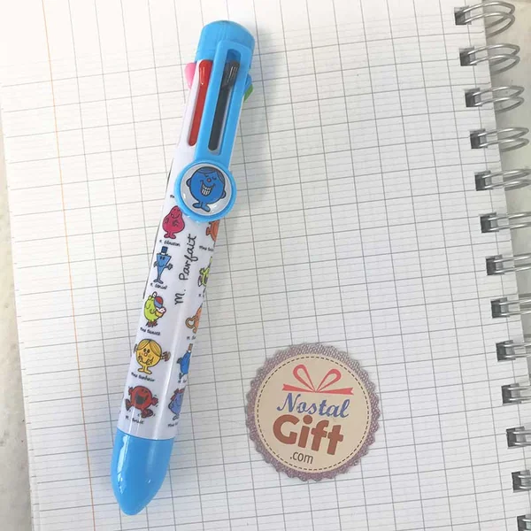 Stylo 8 couleurs Monsieur Madame