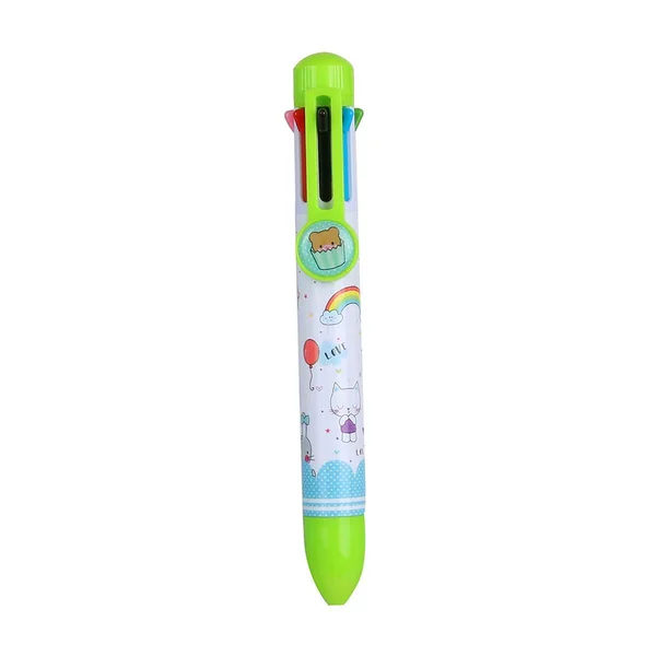 Stylo bille 8 couleurs