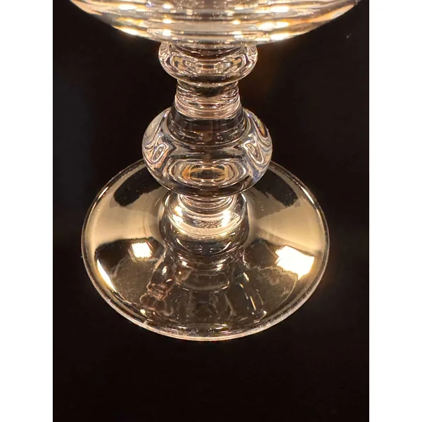 Suite de 6 verres à eau en cristal de Sèvres