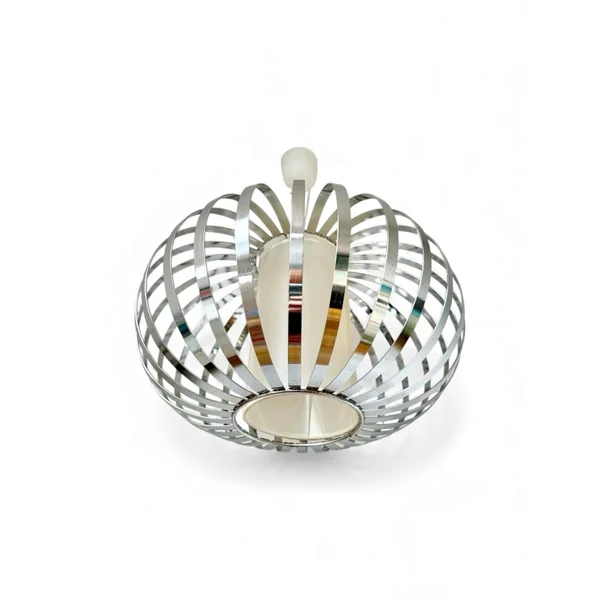 Suspension design en inox chromé