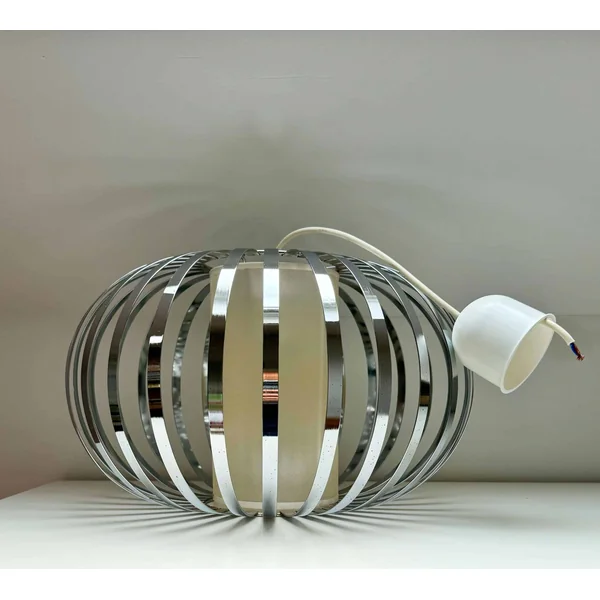 Suspension design en inox chromé