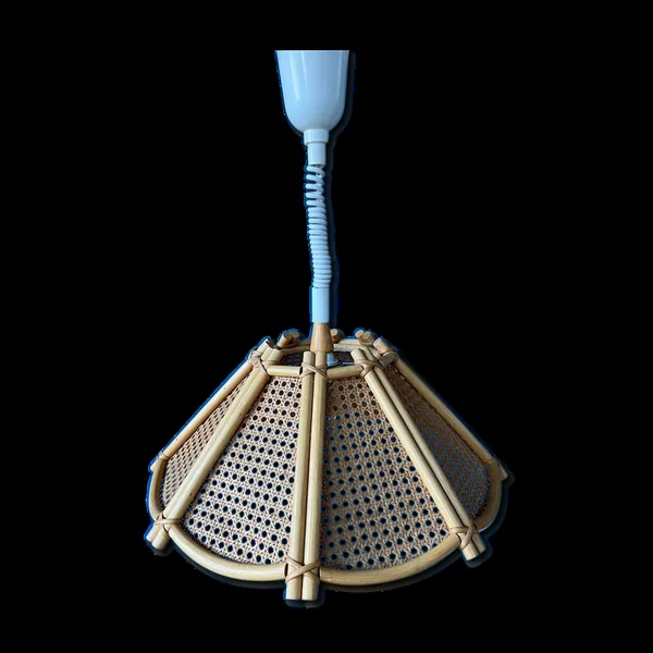 Suspension en rotin