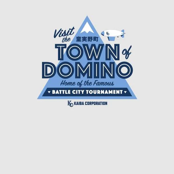 Sweat à capuche gris « Visitez la ville de Domino »