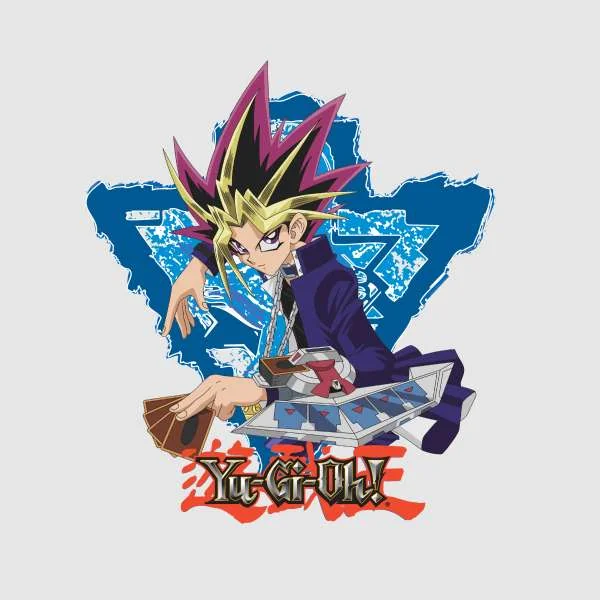 Sweat à capuche Yami Yugi Duel Disk - Gris