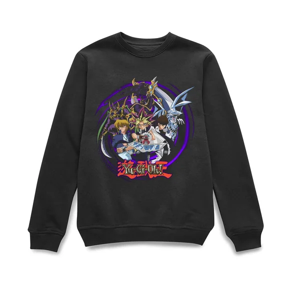 Sweat-shirt Monde Virtuel - Noir