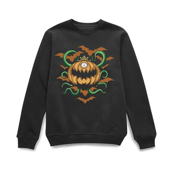 Sweat-shirt Pumpking, le roi des fantômes - Noir
