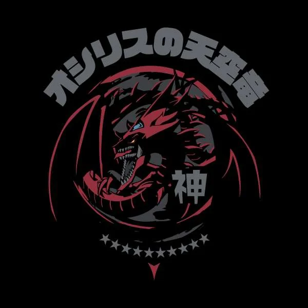 Sweat-shirt Slifer The Sky Dragon - Noir