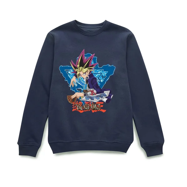 Sweat-shirt Yami Yugi Duel Disk - Bleu marine