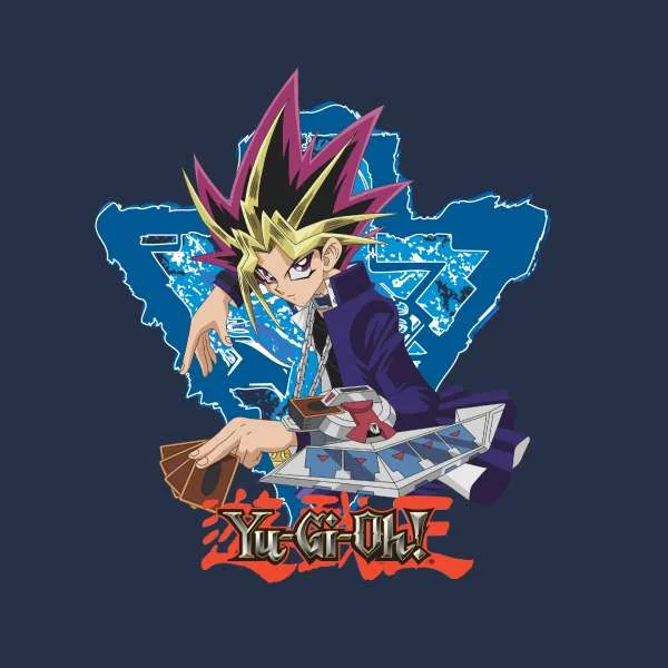 Sweat-shirt Yami Yugi Duel Disk - Bleu marine