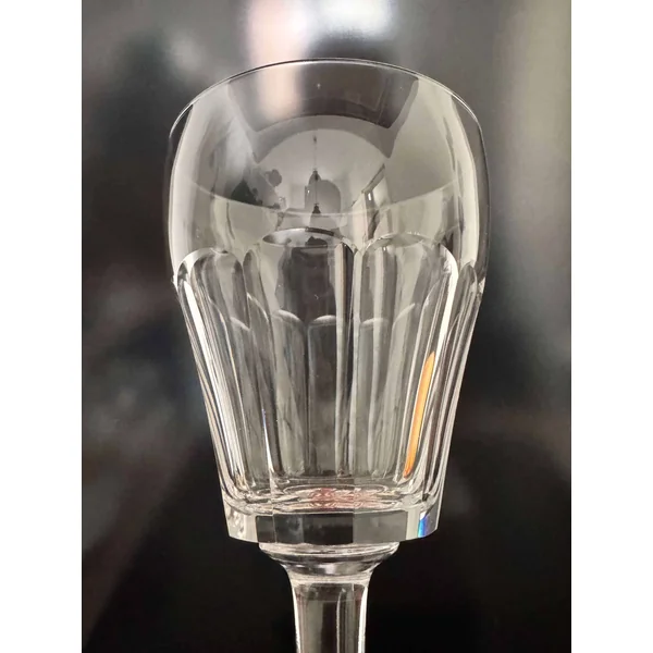 Série de 9 verres à eau en cristal Val Saint Lambert