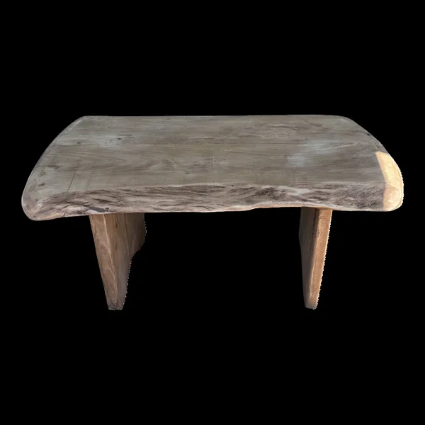 Table basse en noyer