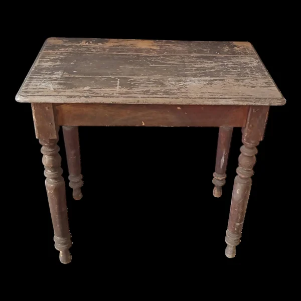 Table bureau pieds tournés