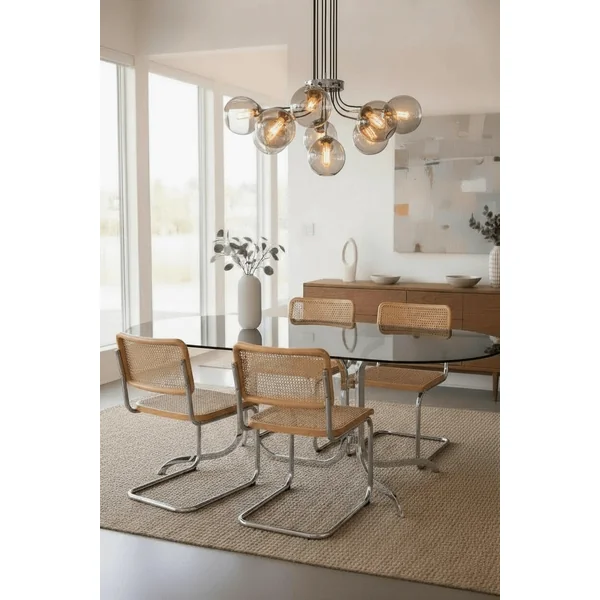 Table ovale Roche Bobois vintage, années 70