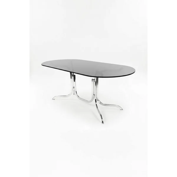 Table ovale Roche Bobois vintage, années 70