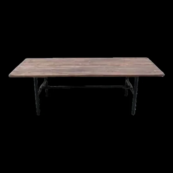 Table à manger scandinave vintage en teck