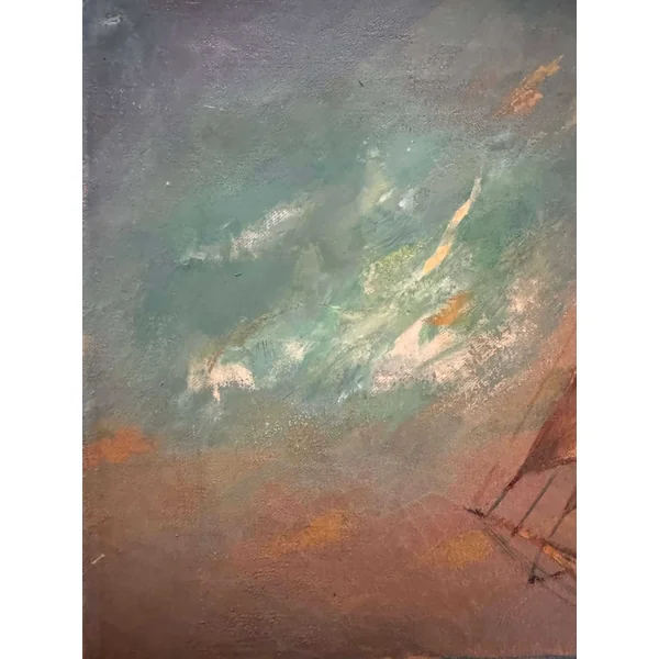 Tableau ancien, marine (début XXème)