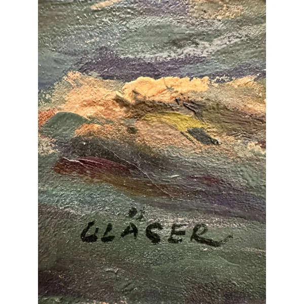 Tableau ancien, marine (début XXème)