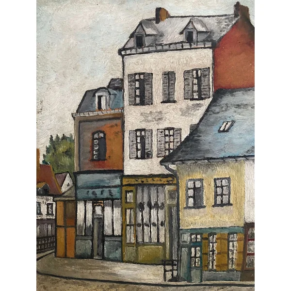 Tableau ancien, Saint Leu à Amiens