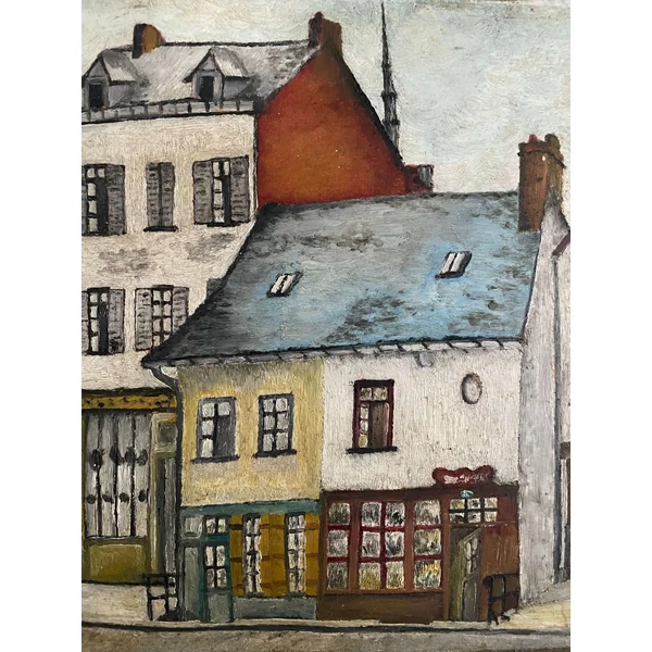 Tableau ancien, Saint Leu à Amiens