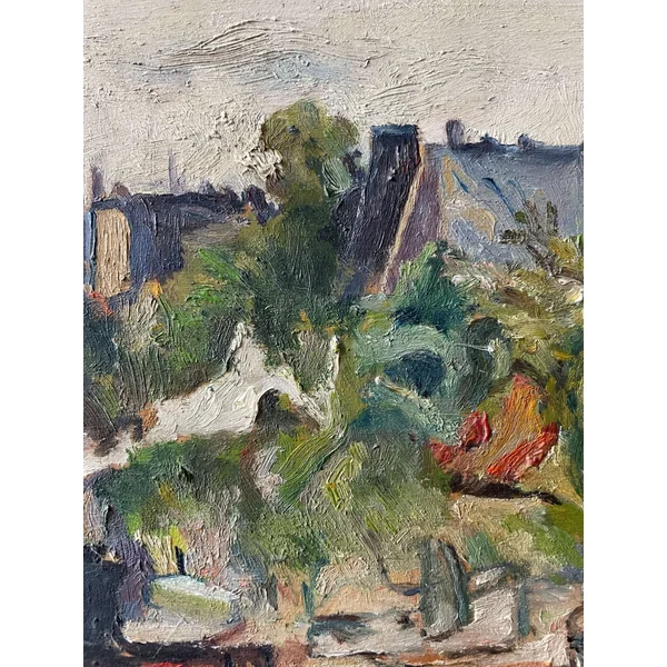Tableau daté de 1948 et signé Léon Picot