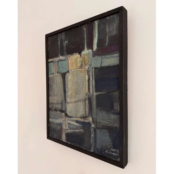 Tableau signé André Schembri "Méditation"