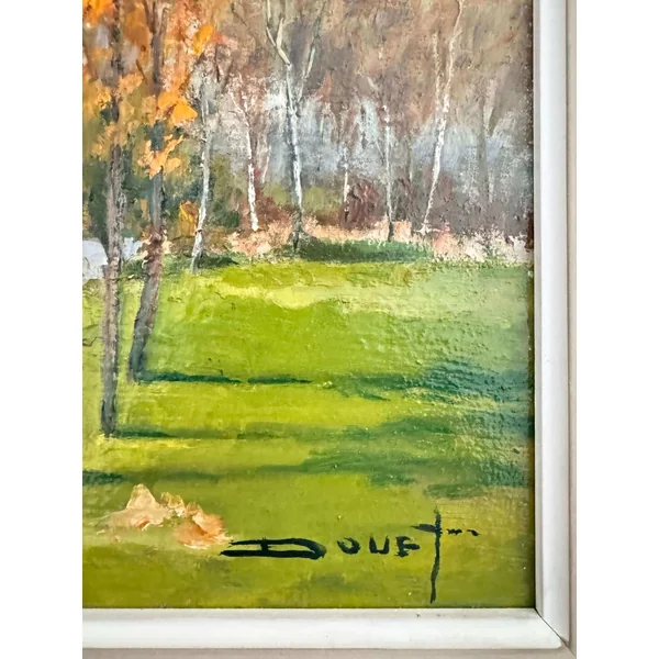 Tableau signé Pierre Douet (XXème)