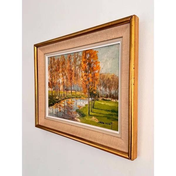 Tableau signé Pierre Douet (XXème)