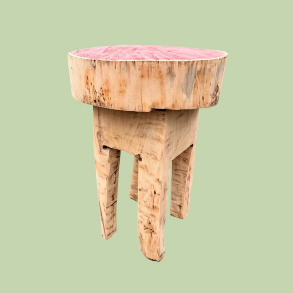 Tabouret quadripode brutaliste