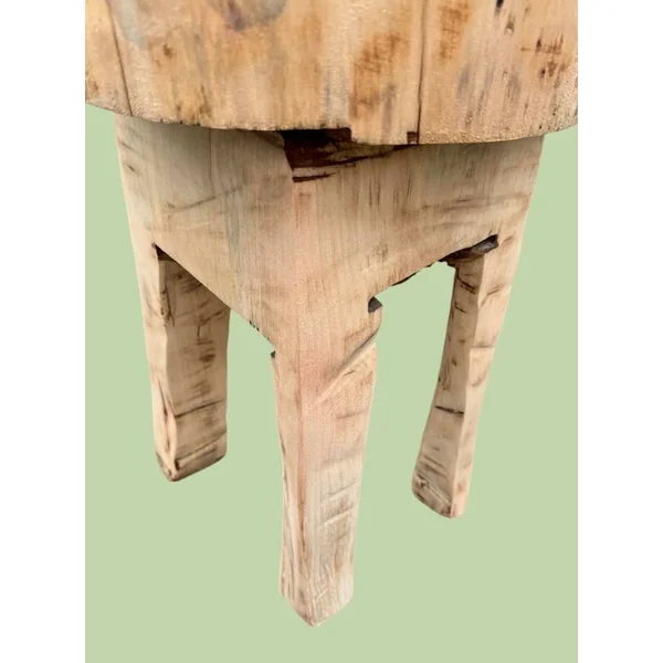 Tabouret quadripode brutaliste