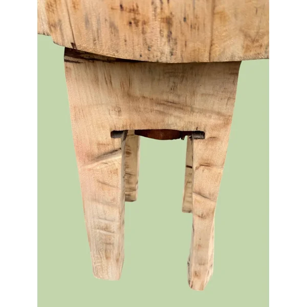 Tabouret quadripode brutaliste