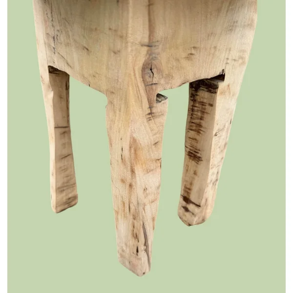 Tabouret quadripode brutaliste