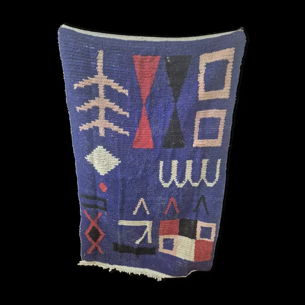 Tapis berbère artisanal fait à main