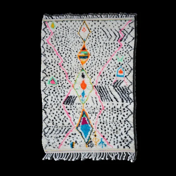 Tapis berbère coloré 252x132cm