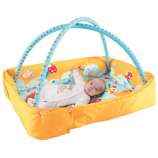 Tapis d'éveil rectangle lapin