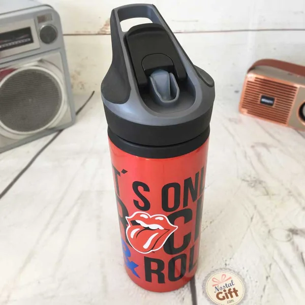 The Rolling Stones - Bouteille d'eau en aluminium