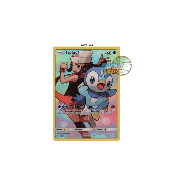 Tiplouf - Holo Rare 239/236 - Soleil et Lune 12 Éclipse Cosmique