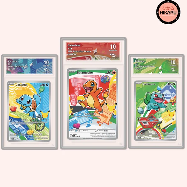 Trio Starters Kanto (1G) Gradés